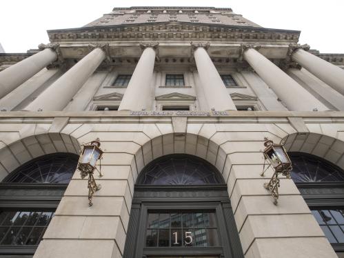 The front of Ruth Bader Ginsburg Hall